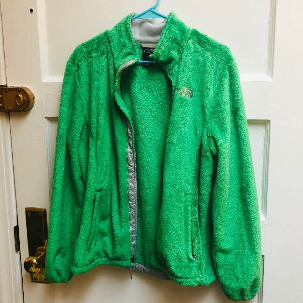 Green north face